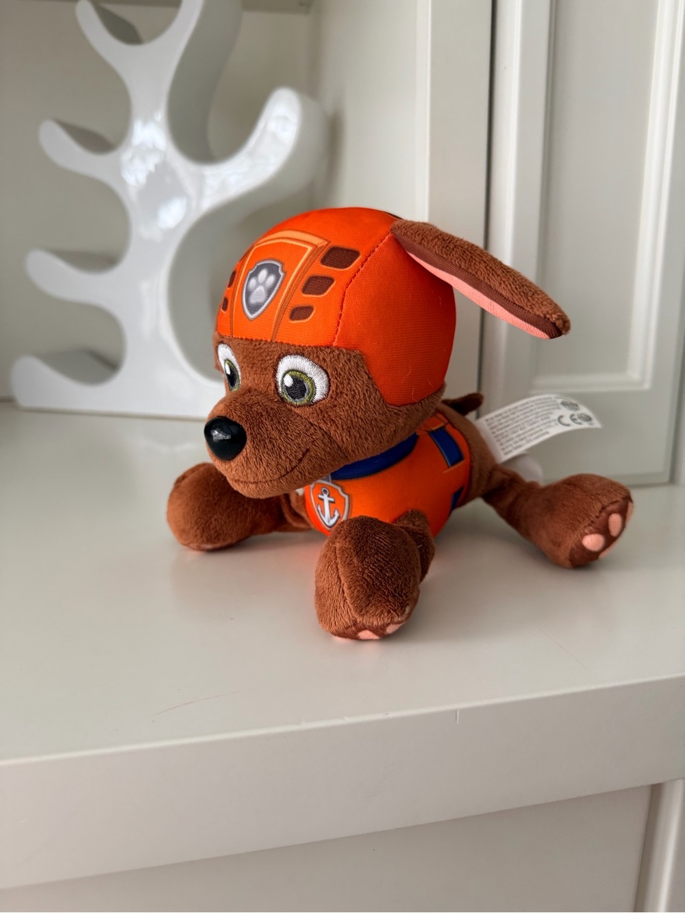 2013 SPIN MASTER PAW PATROL Zumba Small Stuffed Plush Toy Like New 7”